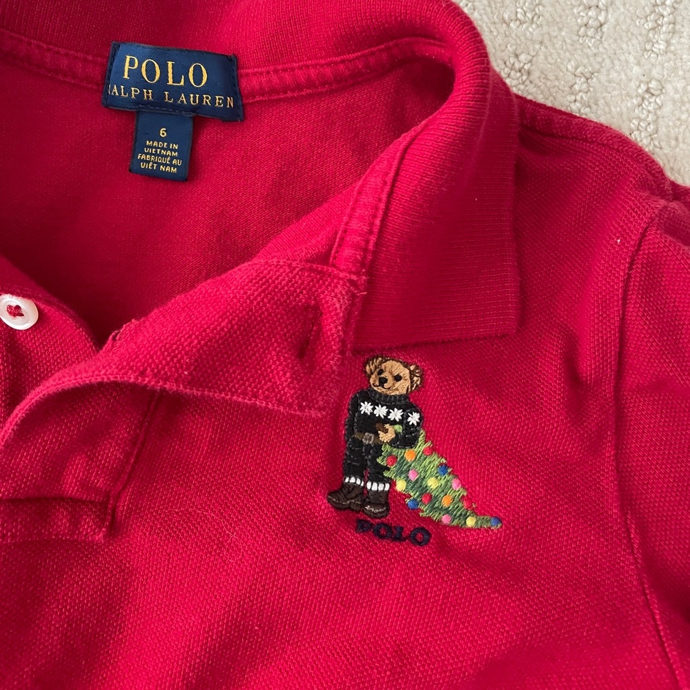 Polo Bear Ralph Lauren Christmas Polo